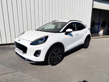 Voir le détail de l'offre de cette FORD Puma 1.0 EcoBoost 125ch mHEV Titanium 6cv de 2020 en vente à partir de 185.25 €  / mois