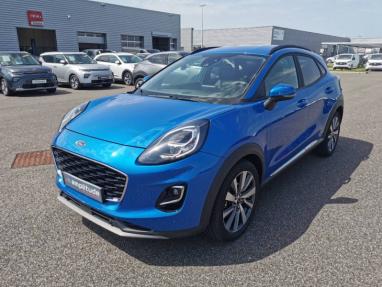 Voir le détail de l'offre de cette FORD Puma 1.0 Flexifuel 125ch Titanium X de 2021 en vente à partir de 213.18 €  / mois