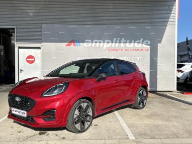 Voir le détail de l'offre de cette FORD Puma 1.0 EcoBoost Hybrid 125ch ST Line X S&S Powershift (mHEV) de 2024 en vente à partir de 28 790 € 