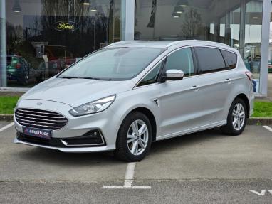 Voir le détail de l'offre de cette FORD S-MAX 2.5 Duratec 190ch Hybrid Titanium Business eCVT de 2022 en vente à partir de 462.06 €  / mois