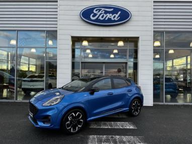 Voir le détail de l'offre de cette FORD Puma 1.0 EcoBoost 155ch mHEV ST-Line X de 2021 en vente à partir de 223.5 €  / mois