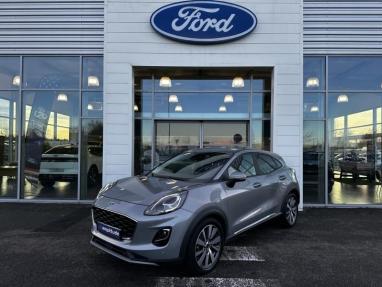 Voir le détail de l'offre de cette FORD Puma 1.0 Flexifuel 125ch S&S mHEV Titanium X de 2022 en vente à partir de 204.29 €  / mois