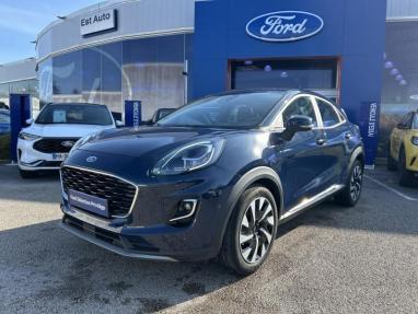 Voir le détail de l'offre de cette FORD Puma 1.0 Flexifuel 125ch S&S mHEV Titanium de 2022 en vente à partir de 211.16 €  / mois