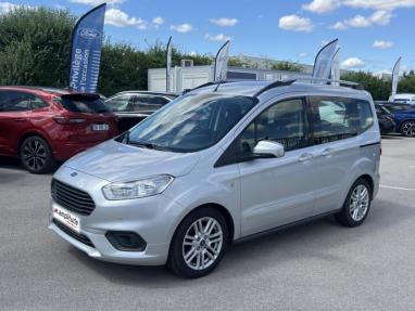 Voir le détail de l'offre de cette FORD Tourneo Courier 1.5 TDCI 100ch Titanium de 2021 en vente à partir de 226.07 €  / mois