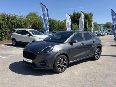 Voir le détail de l'offre de cette FORD Puma 1.0 Flexifuel 125ch S&S mHEV ST-Line Design 3 de 2022 en vente à partir de 195.09 € / mois