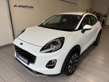 Voir le détail de l'offre de cette FORD Puma 1.0 Flexifuel 125ch S&S mHEV Titanium de 2023 en vente à partir de 302.56 €  / mois
