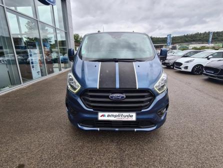 FORD Transit Custom Fg 320 L2H1 2.0 EcoBlue 170 Hybrid Cabine Approfondie Sport à vendre à Oyonnax - Image n°2