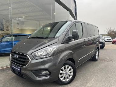 Voir le détail de l'offre de cette FORD Transit Custom Fg 280 L1H1 2.0 EcoBlue 130 S&S Limited BVA6 de 2021 en vente à partir de 473.53 €  / mois