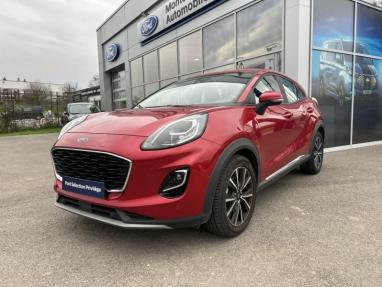Voir le détail de l'offre de cette FORD Puma 1.0 Flexifuel 125ch S&S mHEV Titanium de 2022 en vente à partir de 201.84 €  / mois